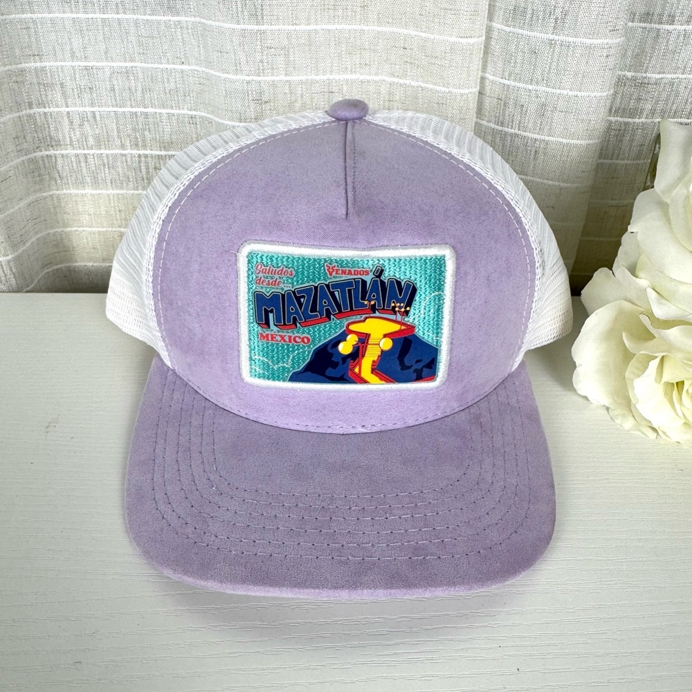 VENADOS MAZATLÁN Purple and White Adult Unisex Hat, MADE IN MEXICO 🇲🇽